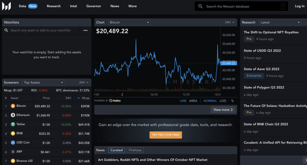 Key Features of Crypto Research Analytics Tools