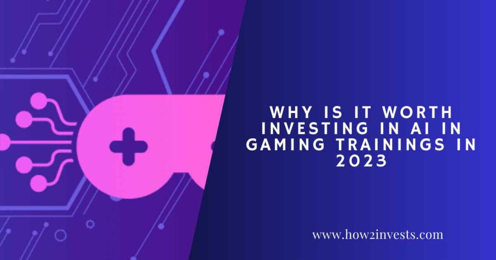 Why is it worth investing in AI in gaming trainings